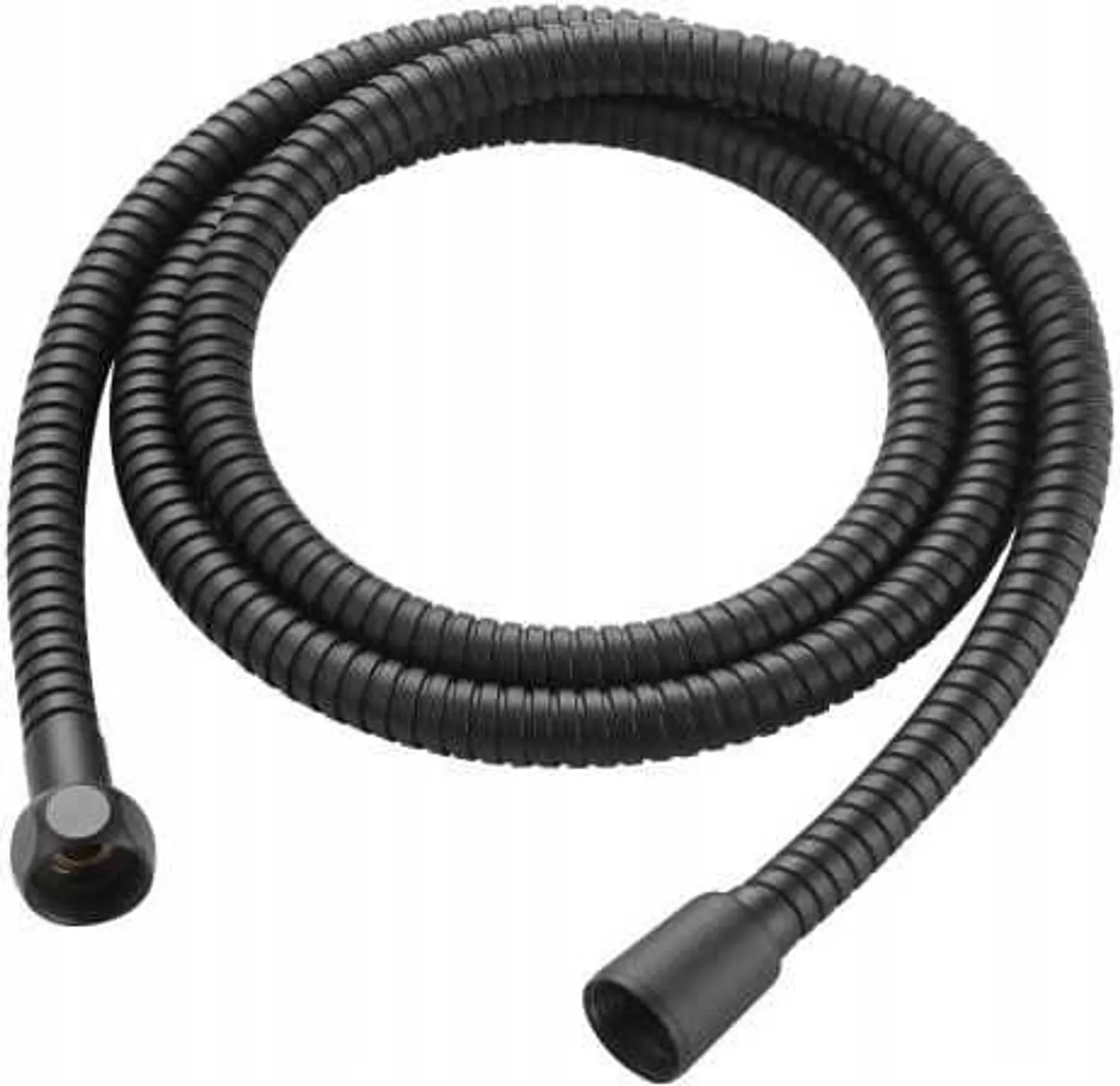 Konischer Brauseschlauch – Schwarz, 120 cm