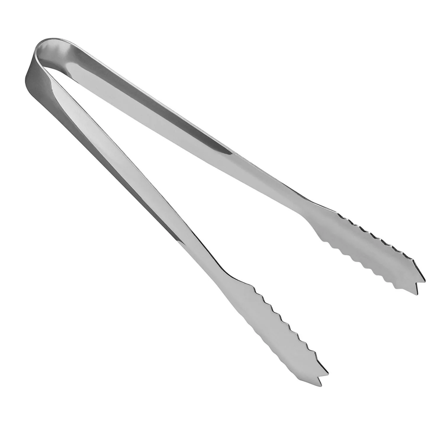 Servierzange für Eiswürfel – Edelstahl, ca. 18 cm