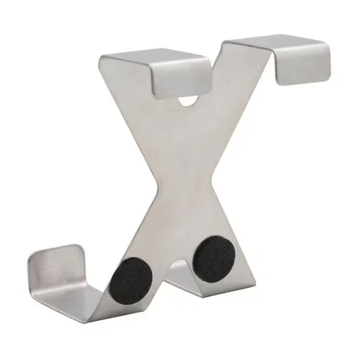 OSMA 2x S-Haken Türhaken Türgarderobe Kleiderhaken für Bad