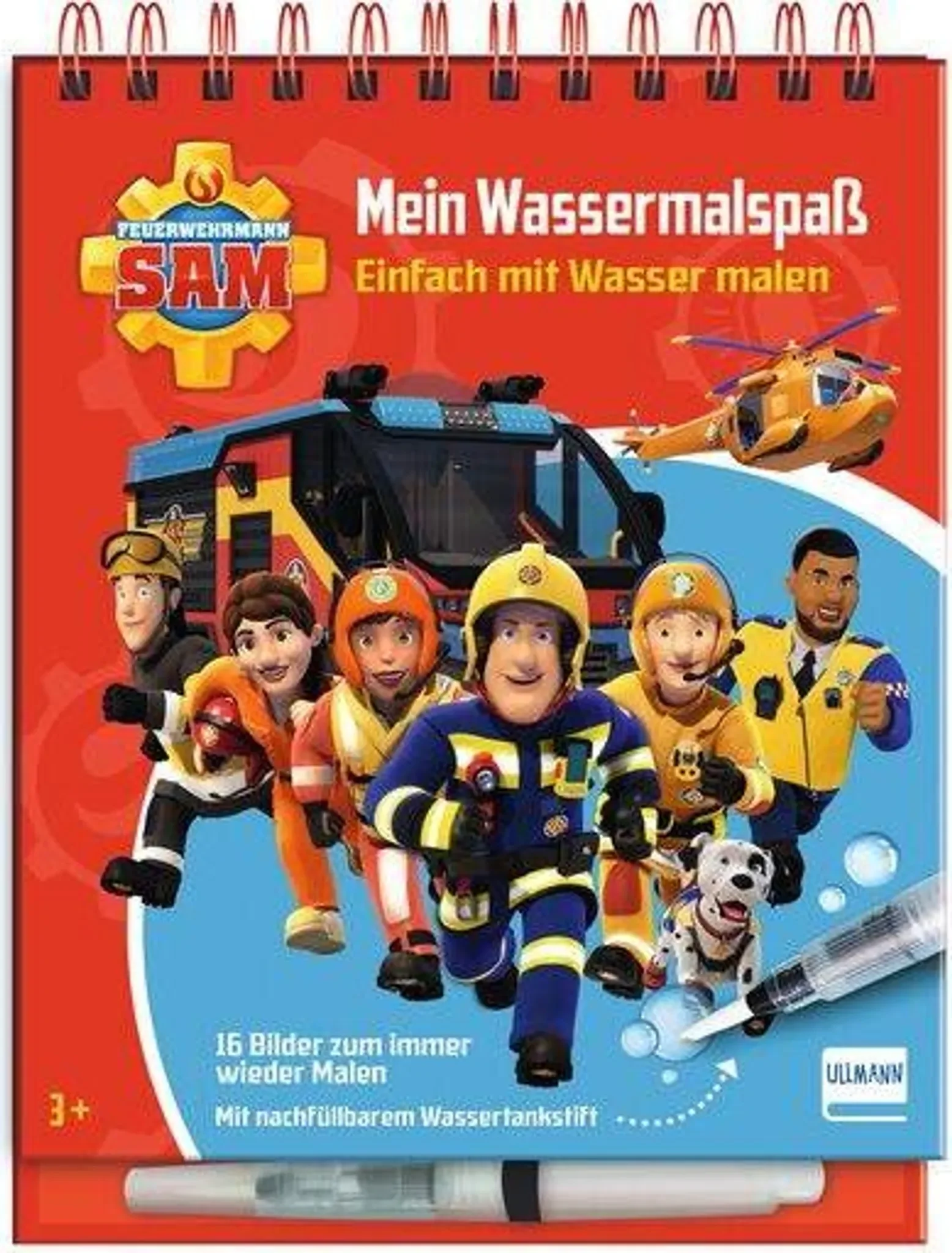 Mein Wassermalspaß – Feuerwehrmann Sam