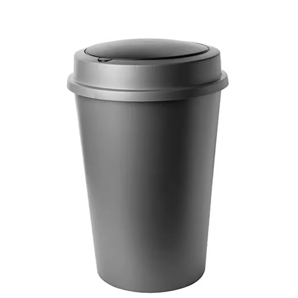 Centi FLIP-Can Biomülleimer 50L mit Klappdeckel und Schnappverschluss