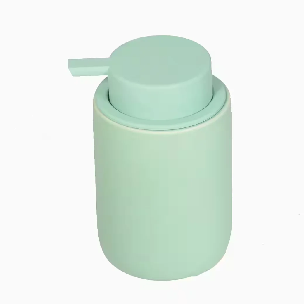 HOUSEPROUD Seifenspender Ceramic Silk aus Keramik für Badezimmer