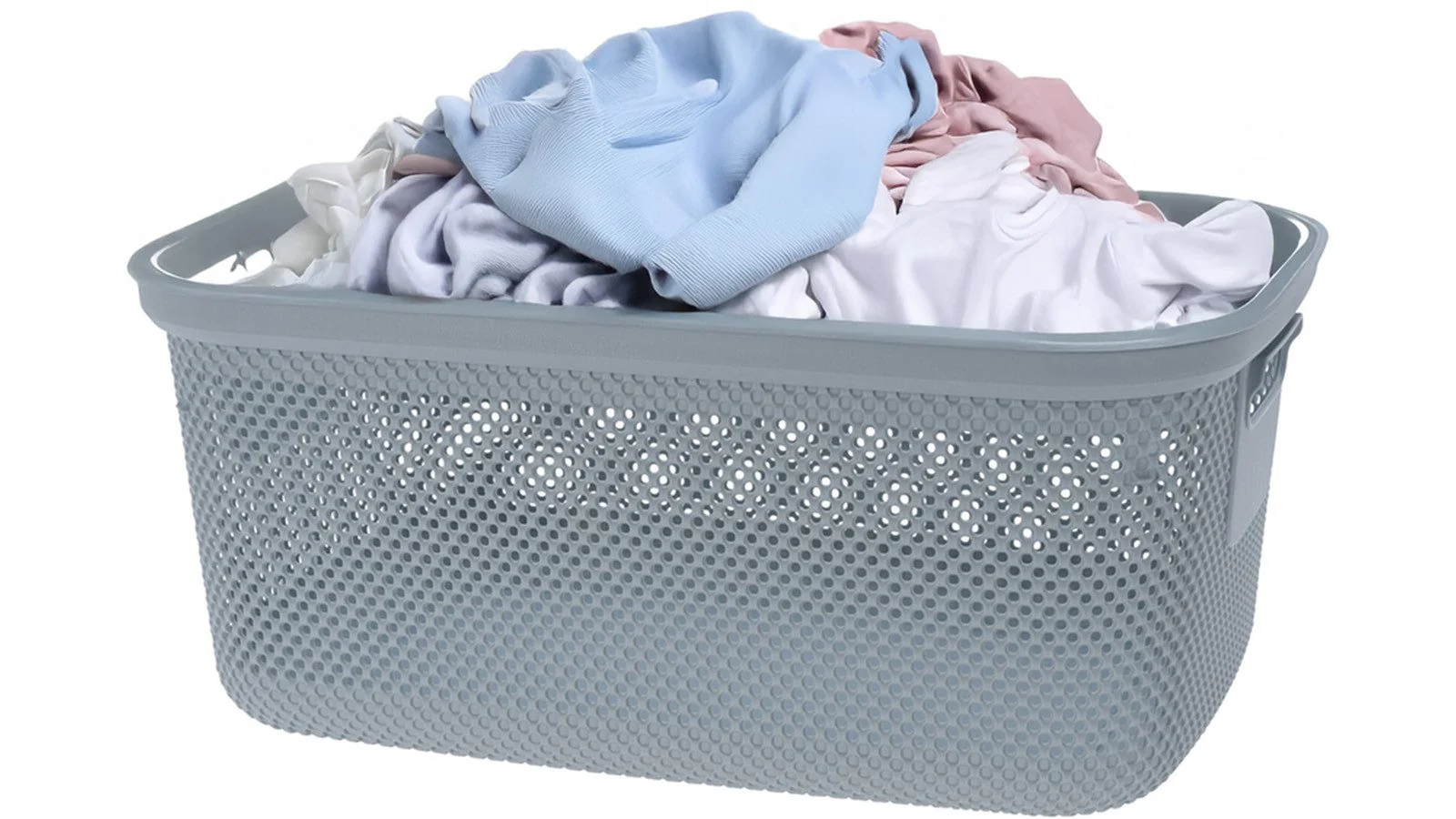 KOOPMAN Wäschekorb Wäschewanne 30 L Kunststoff 2er Set