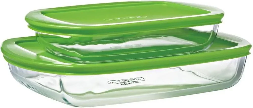 Pyrex Cook Store Schüssel mit Deckel 1,7 l 28 x 20 cm