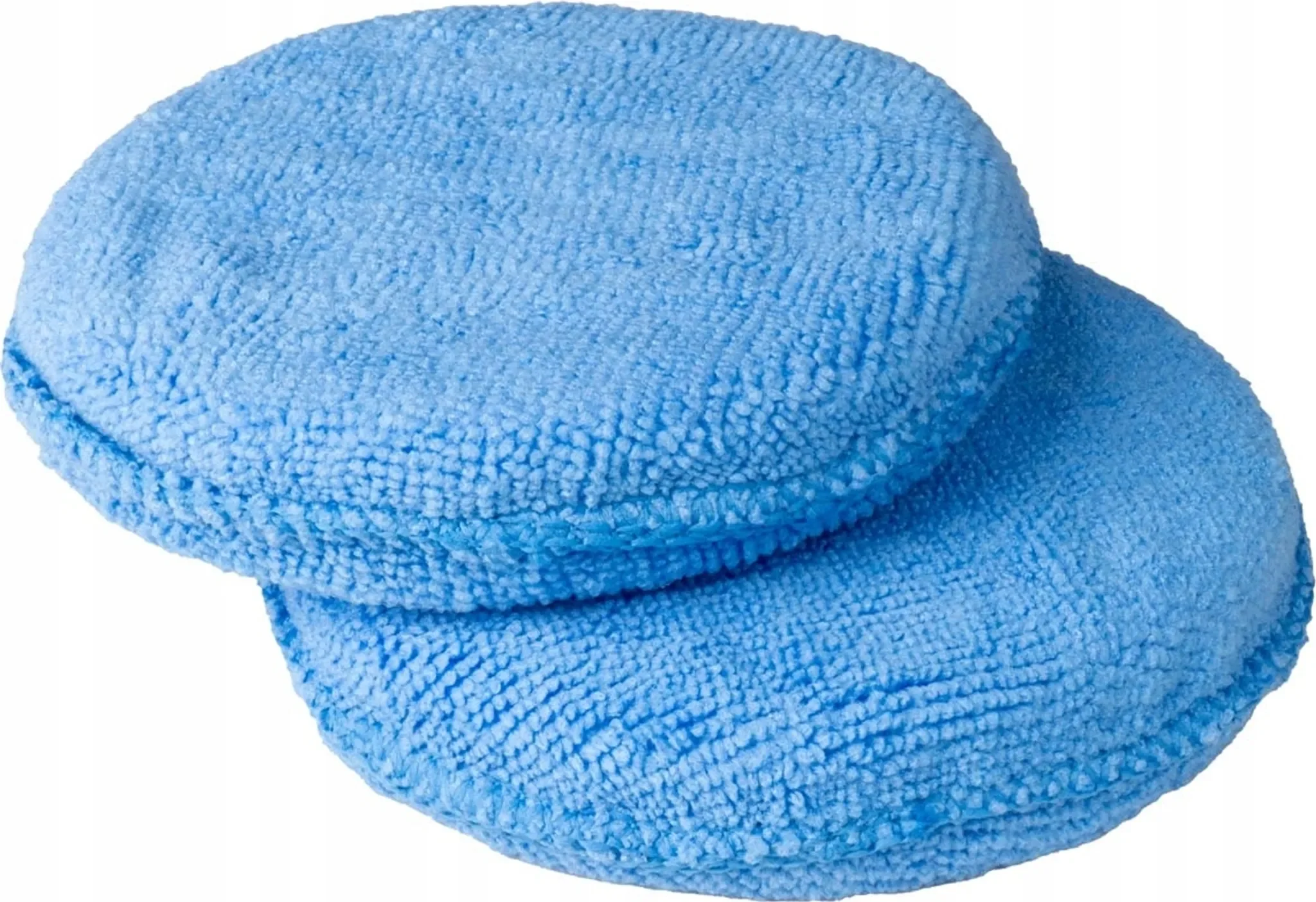 Mikrofaser-Wachsschwämme 125 mm – 2er-Set für manuelle Politur