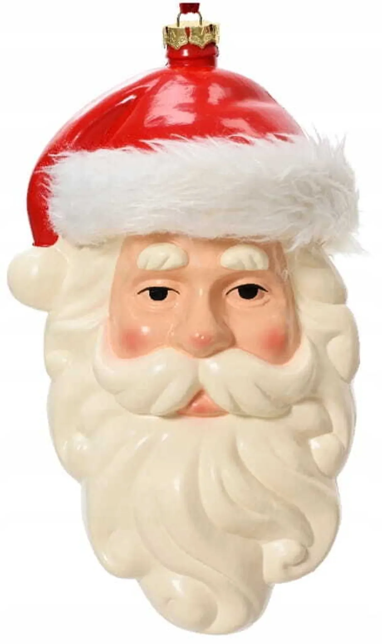 Christbaumkugel Weihnachtsmann – 14 × 21 cm