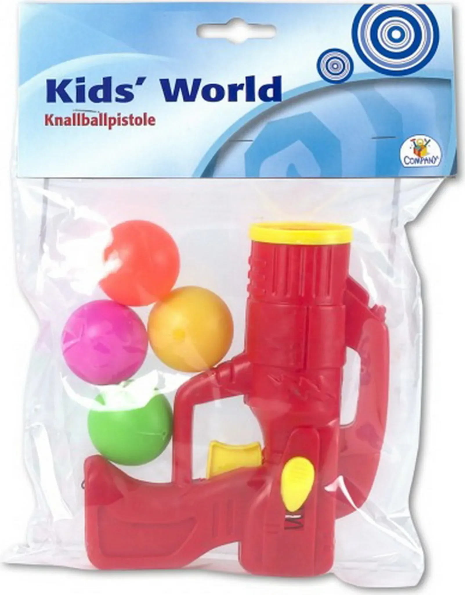 Knallball-Pistole für Kinder – inkl. Bällen