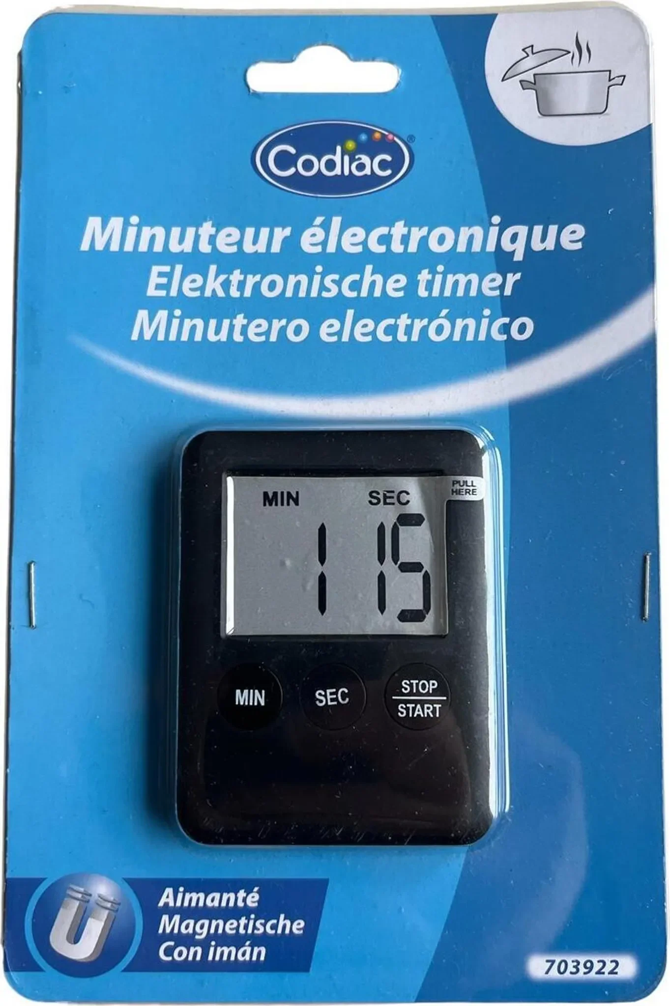 Elektronischer Küchentimer – magnetisch & digital