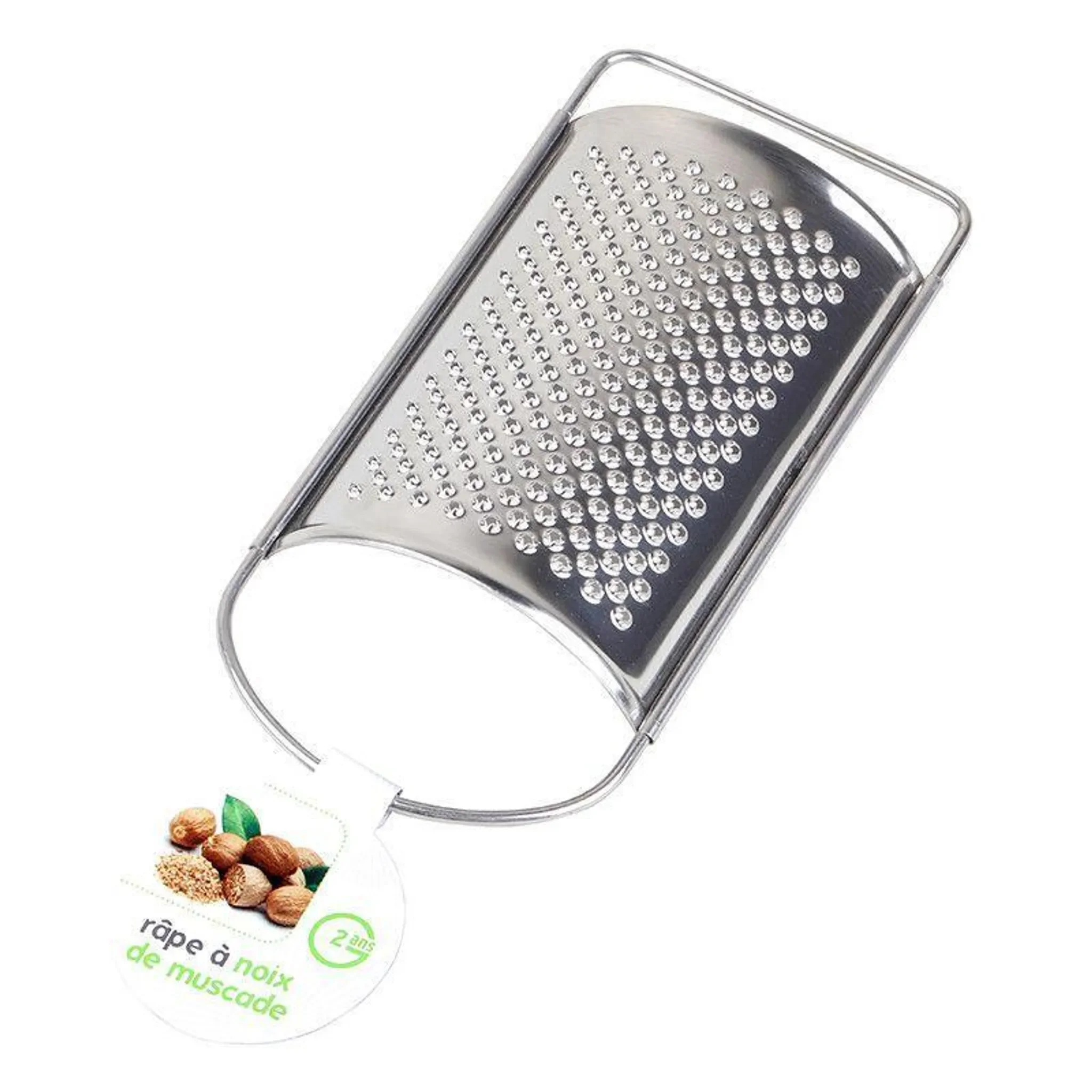 Muskatreibe aus rostfreiem Edelstahl