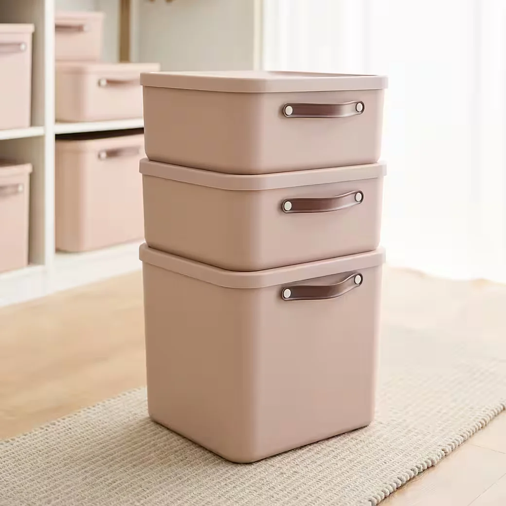 ROTHO Maloja Aufbewahrungsboxen 2er-Set mit Deckel 20 l