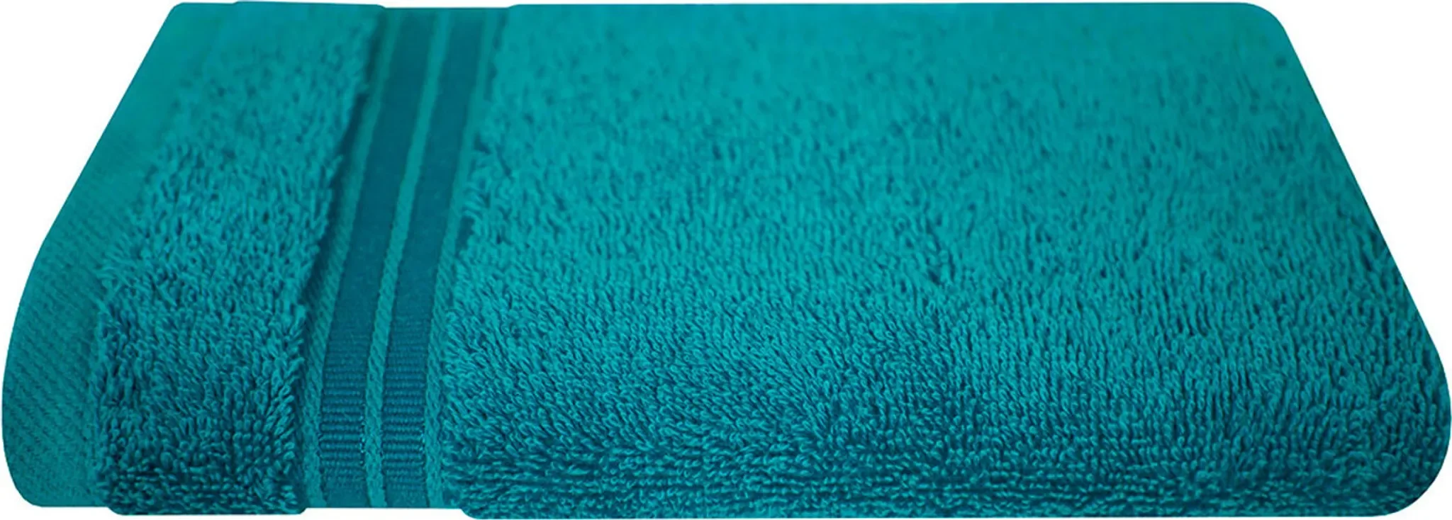 Gästetuch SIENA – 30 × 50 cm, Smaragdblau