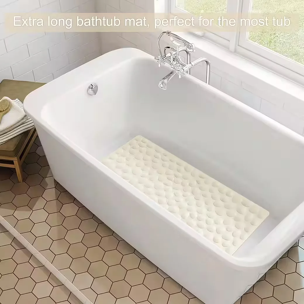 REFINED LIVING Duschmatte rutschfest Badewannenmatte Antirutschmatte