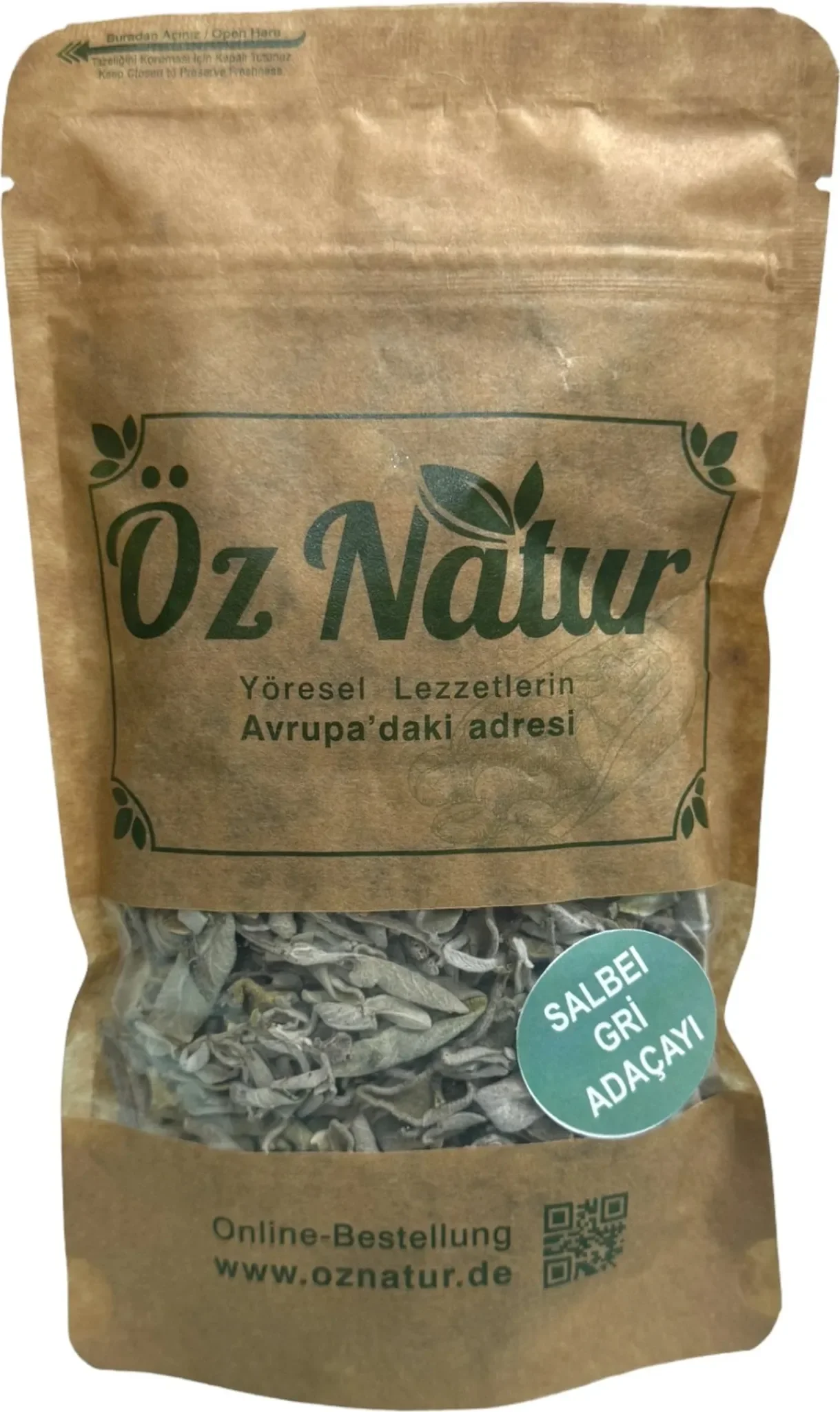 Öz Natur Salbeitee – Getrocknete Blätter, 30 g