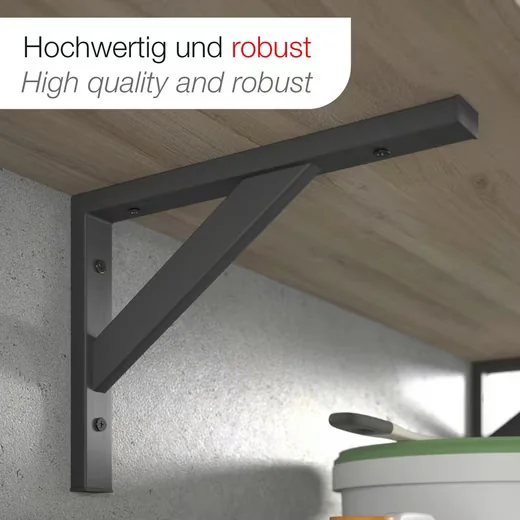 SO-TECH Schwerlast Regalwinkel Wandkonsole Wandregalhalter
