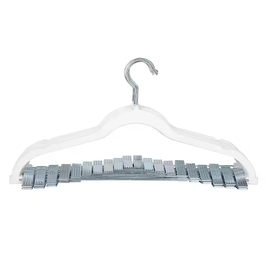 SVITA Kleiderbügel Anzugbügel mit Hosenclips für Anzug und Hose