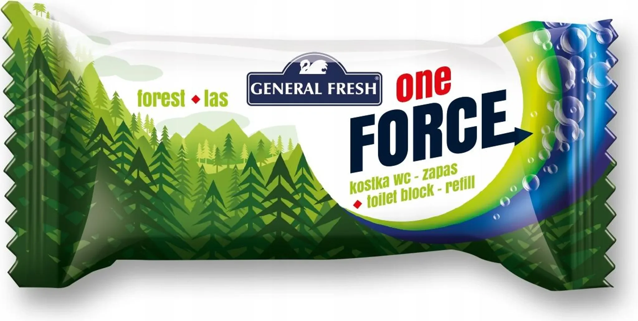 Toiletten-Nachfüller Force One Cube – Waldduft