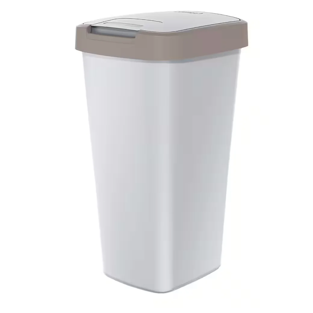 KEDEN COMPACTA Q Mülleimer 25 l mit Klappe Papierkorb Abfalleimer