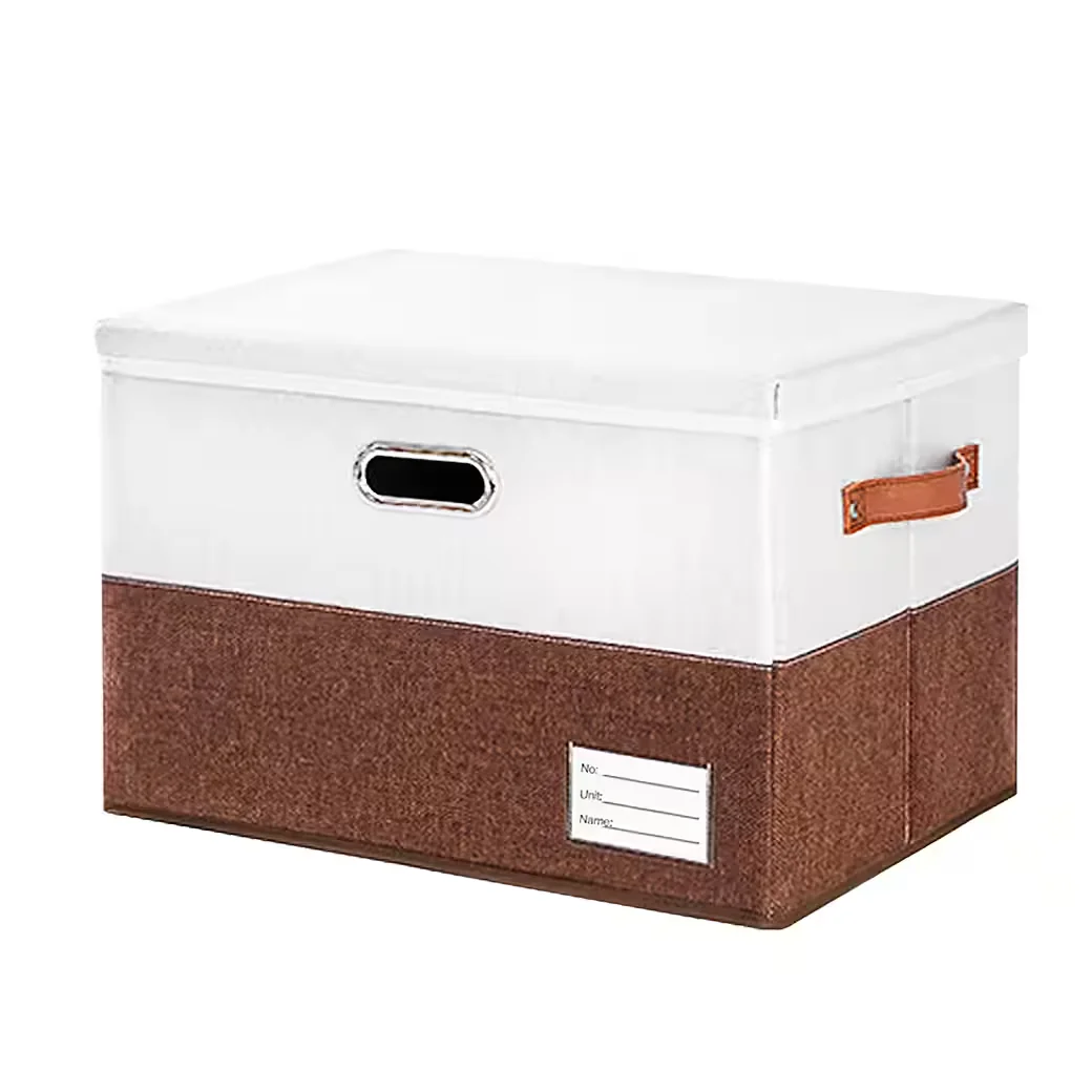 IBETTERTEC Aufbewahrungsbox 40L mit Deckel, faltbar, 43x30x30 cm