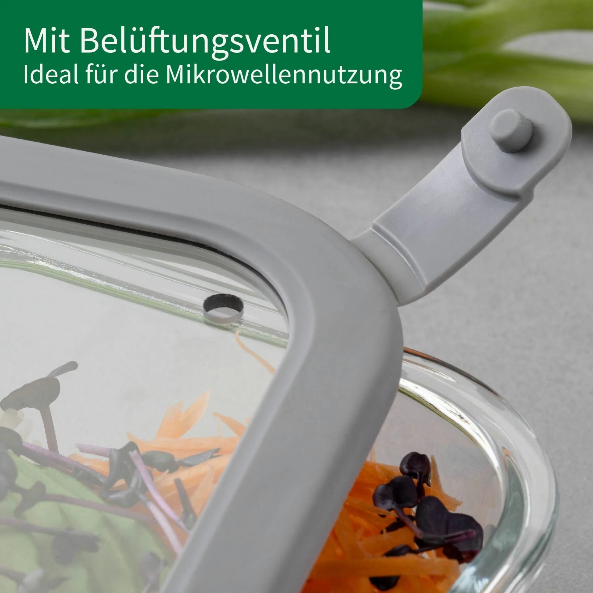 CHEFKOCH TRIFFT FACKELMANN Vorratsdose aus Glas Frischhaltedose
