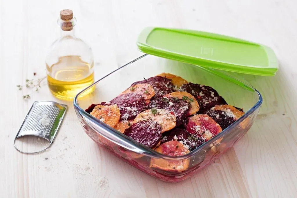 Pyrex Cook Store Schüssel mit Deckel 1,7 l 28 x 20 cm