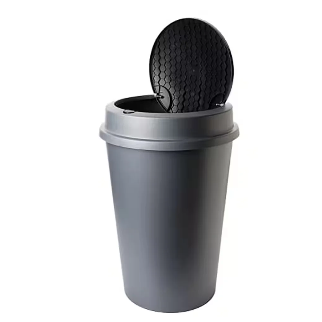 Centi FLIP-Can Biomülleimer 50L mit Klappdeckel und Schnappverschluss