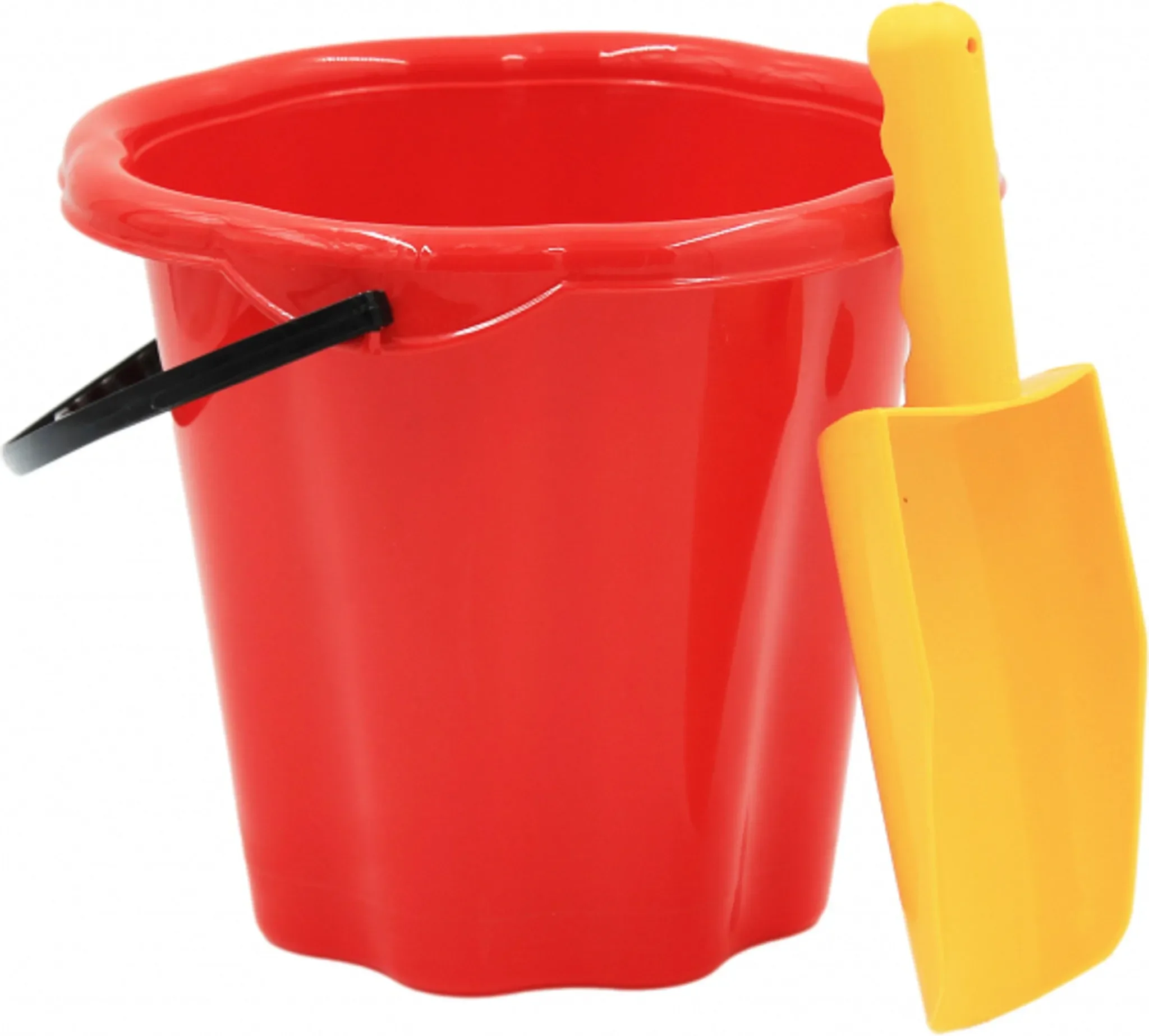 Großer Sandspiel-Eimer mit Schaufel – 2-teilig